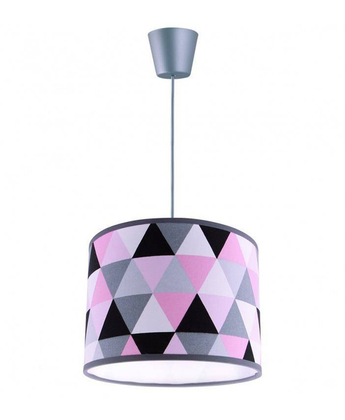 Lampa do pokoju dziecka z kolorowym z abażurem 