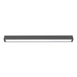 Lampa sufitowa STRAIGHT LED graphite ceiling dł. 90cm | grafit