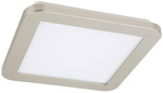 Lampa Sufitowa Candellux Nexit 10-66824 Plafon 12W Led Ip44 Satyna+Biały 3000K