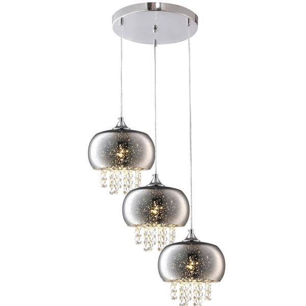 Nowoczesna lampa wisząca STARLIGHT CHROME ML3788
