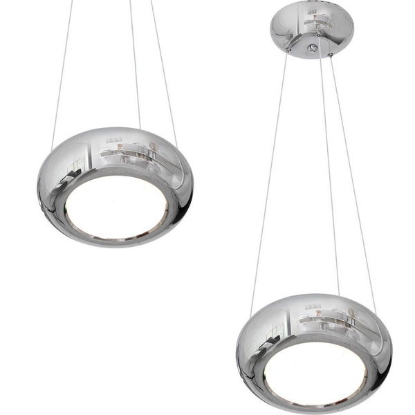 Zwis pojedyńczy LED MERCURIO chrom 25cm
