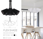Lampa FLEX SHADE black V