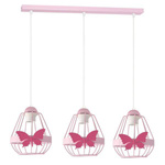 Lampa wisząca KAGO PINK 3XE27 MLP4928