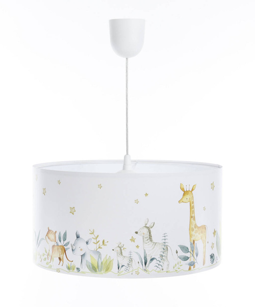 Lampa sufitowa do pokoju dziecka Wesołe Safari 30 cm