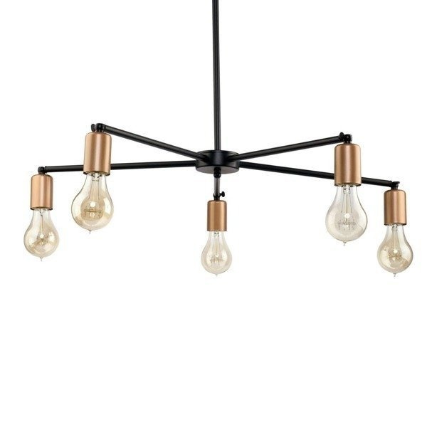 Minimalistyczna lampa STICKS retro śr 70cm