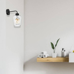 Nowoczesna lampa ścienna kinkiet SANTIAGO CLEAR MLP6599
