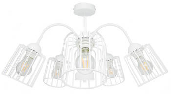 LAMPA SUFITOWA ARCANA 5 BIAŁA TUBA