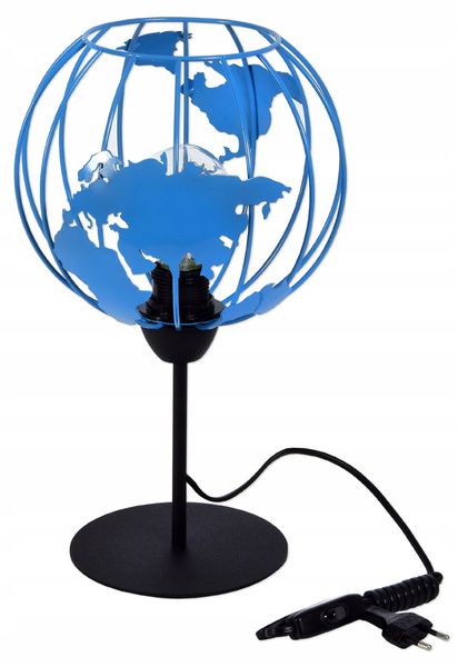 Lampa stołowa dla dzieci kolorowa Edison Globus 
