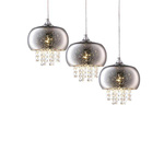 Nowoczesna lampa wisząca STARLIGHT CHROME ML3787