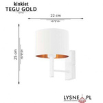 Lampa TEGU GOLD