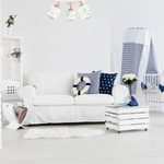 Lampa sufitowa do pokoju dziewczynki biało - różowa w gwiazdki 3xE27 led