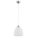 Lampa wisząca zwis DOLOMIT biały/chrom śr. 23cm