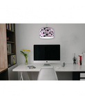 Lampa do pokoju dziecięcego z kolorowym z abażurem   