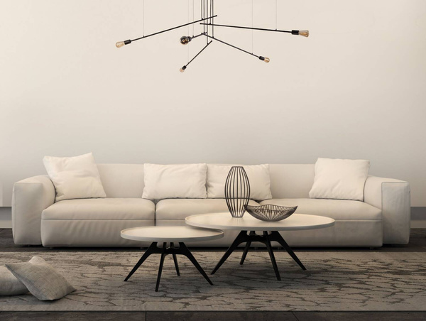 Lampa wisząca/ sufitowa do dużego salonu PILE V