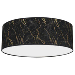 Lampa sufitowa SENSO Black/Gold Ø500mm 3xE27