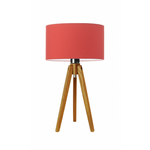 Lampka nocka do pokoju dziewczynki różowy klosz Saba