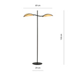 LOTUS LP2 BLACK/RATTAN
