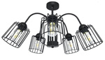LAMPA SUFITOWA ARCANA 5 CZARNA TUBA