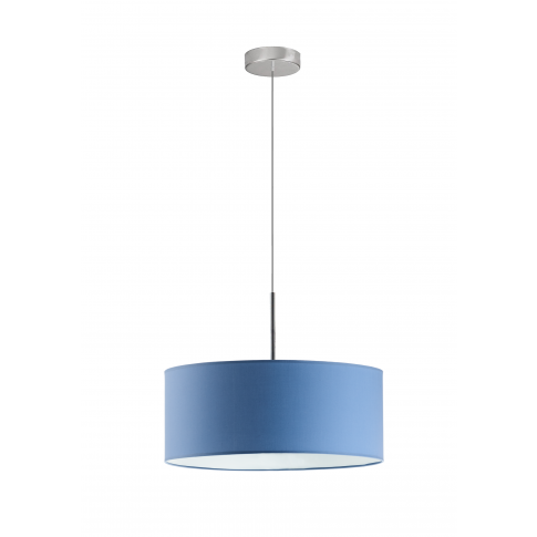 Lampa sufitowa do pokoju dziecka z abażurem 40 cm Tęczowy Cylinder 3xE27