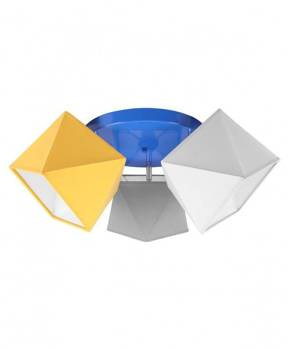 Lampa sufitowa do pokoju dziecięcego kolorowa Diament 3