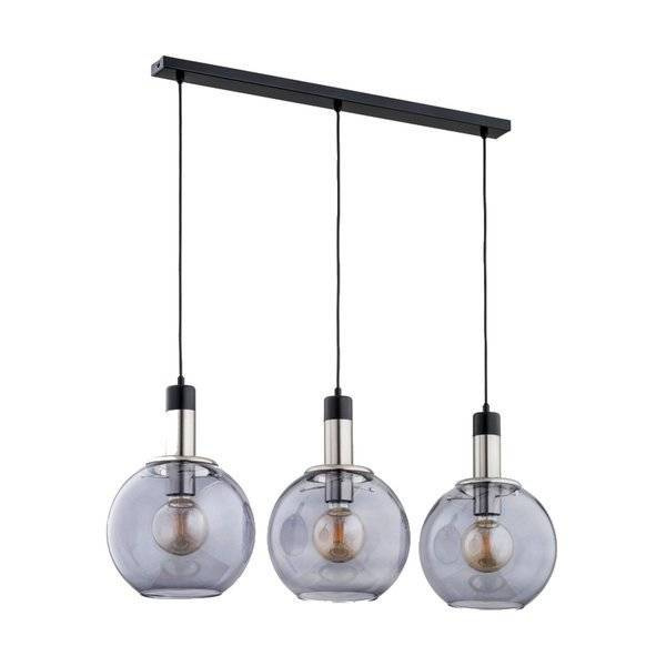 Nowoczesna lampa wisząca VANELO CHROM OP. 3 PŁ