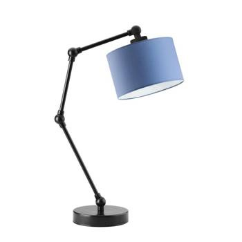 Lampka biurkowa dla chłopca niebieska z regulacją Magiczny Cylinderek