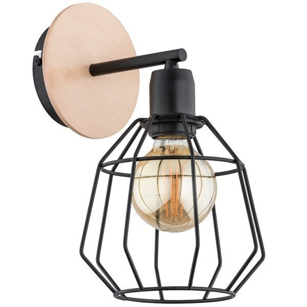 Lampa ścienna Basto śr. 21cm w stylu nowoczesnym 