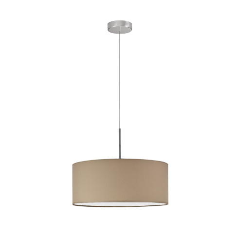 Lampa sufitowa do pokoju dziecka z abażurem 40 cm Tęczowy Cylinder 3xE27