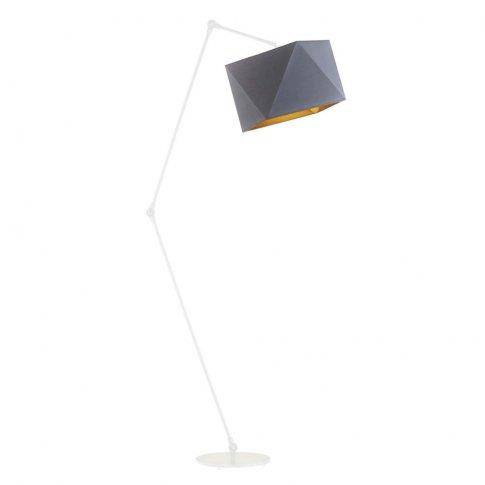 Designerska lampa podłogowa OSAKA GOLD