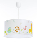 Lampa sufitowa dziecięca Wesołe Zwierzaki  średnica 60 cm