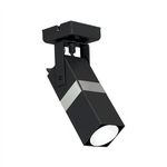 Nowoczesny kinkiet spot VIDAR BLACK/CHROME 1xGU10 MLP6285