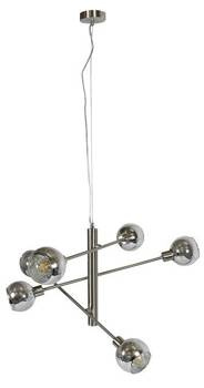 Lampa wisząca 6xE14 62cm Migo LED satyna 36-72528