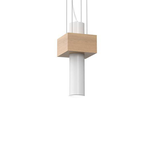 Nowoczesna lampa wisząca WEST WHITE 1xGU10 MLP5500