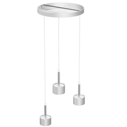 Lampa wisząca ARENA, MLP7780, biały/srebrny, 3x11W GX53