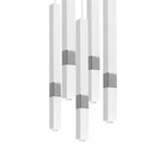 Lampa wisząca CASTRO WHITE / CHROME 5xG9 MLP6561