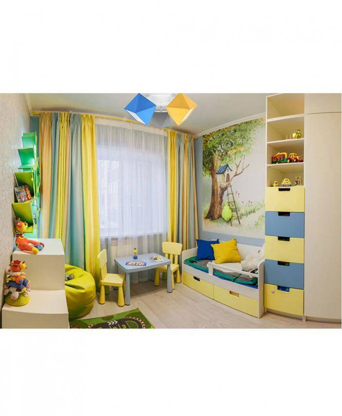 Lampa sufitowa dla dziewczynki różowe abażury Diament 3xE27 Led