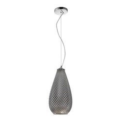 Lampa wisząca kropla PETRA chrom ML5480