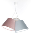 Lampa sufitowa do pokoju dziewczynki i chłopca kolorowe stożki Jasmine