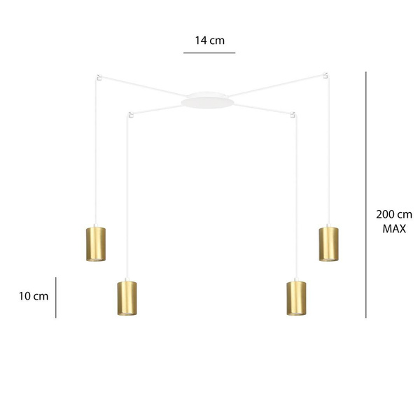 TRAKER 4 WH/GOLD