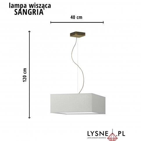 Lampa sufitowa SANGRIA 3xE27