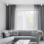 Lampa sufitowa/kinkiet JOKER, MLP6299, biały/drewno/chrom, 1x8W GU10