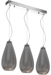 Lampa wisząca listwa kropla PETRA chrom ML5481