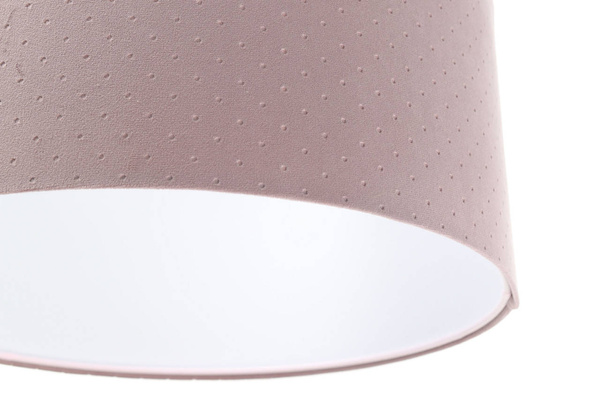 Lampa sufitowa do pokoju dziewczynki różowa duża Jasmine średnica 60 cm