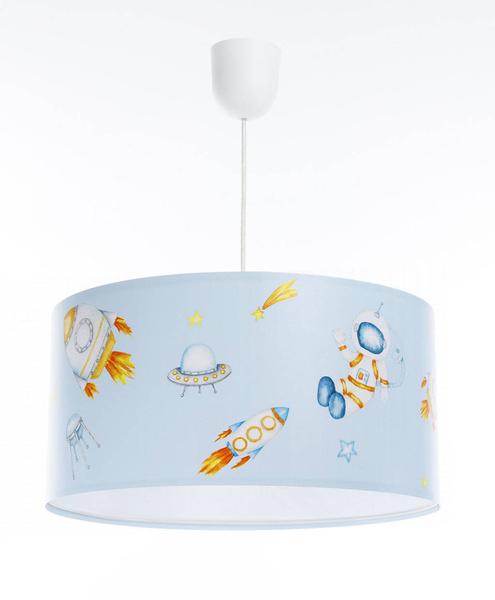 Lampa dla chłopca i dziewczynki Rakiety w Kosmosie 40 cm