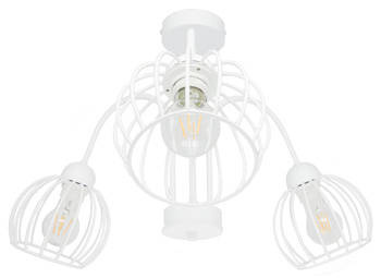 SUFITOWA LAMPA ARCANA 3 BIAŁY KULA