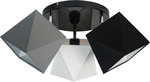 Lampa sufitowa dla dziecka 3 punktowa kolorowa Diament 3xE27