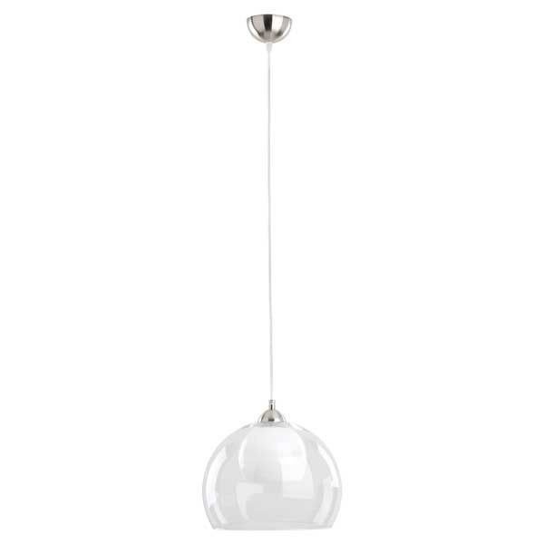 Lampa wisząca zwis transparentna szklana kula MISSI śr. 30cm