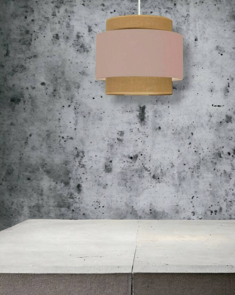 Lampa wisząca do pokoju dziecka w stylu Boho Cappuccino 2xE27