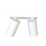 Lampa natynkowa sufitowa MONO II WHITE 10W GU10 | biały