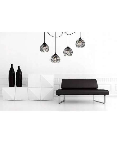 Nowoczesna Lampa wisząca typu Pająk Spider Crystal 3xE27 Led